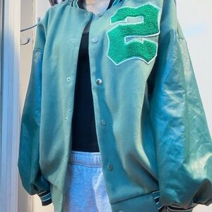 Green Varsity Jacket